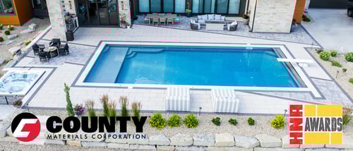 County Materials’ Concrete Landscape Products Receive National Recognition in Hardscape North America Awards Program