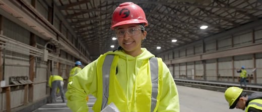 Surpassing Her Expectations as a Prestress Plant Forewoman: Grethel Castillo Paz’s Story