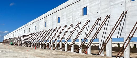 County Prestress & Precast Supplies Precast Components for Award-Winning Distribution Center